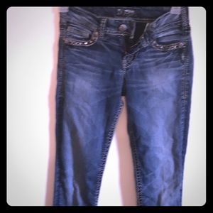 Silver jeans